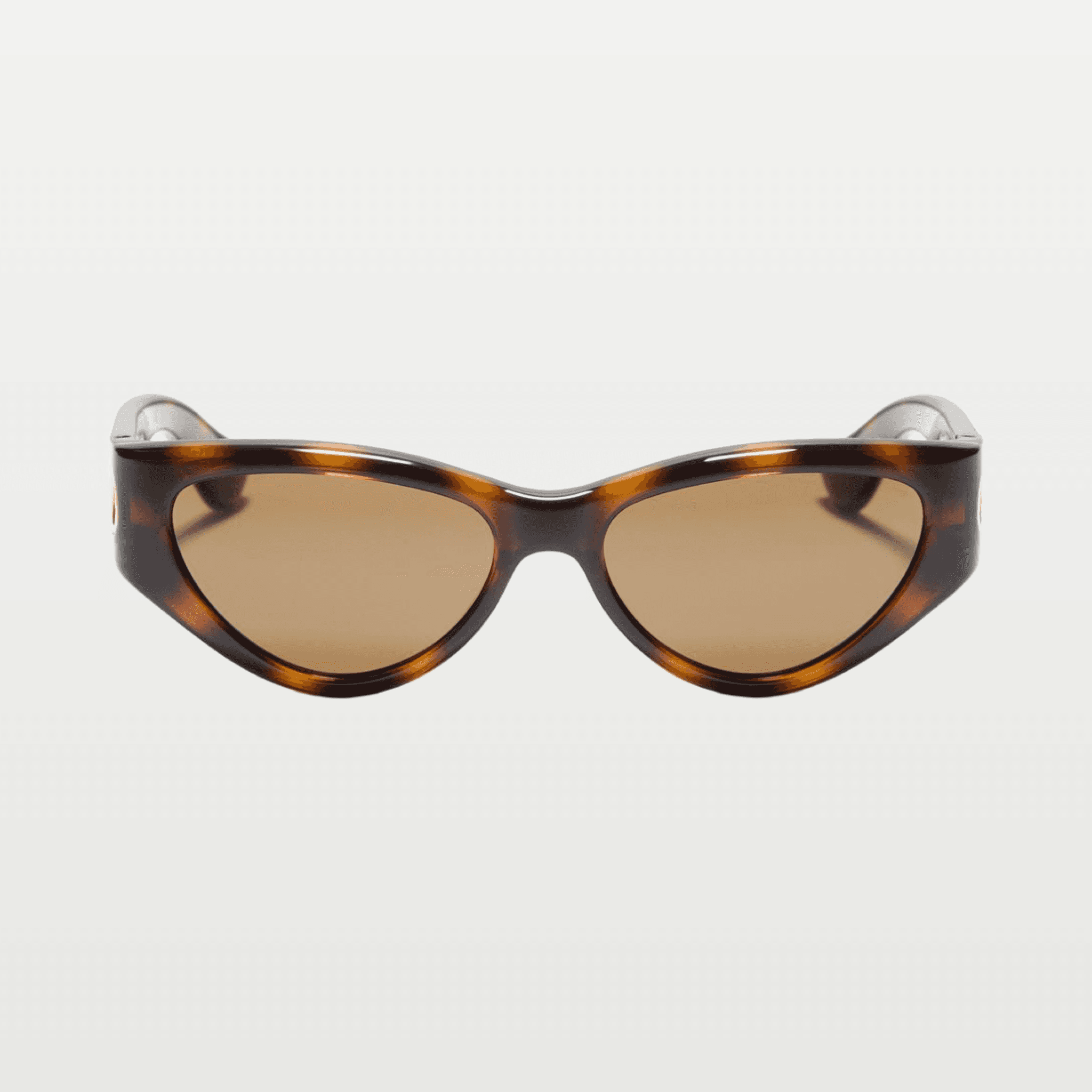 Cat-Eye Acetate Glasses — HAVANA/BROWN image
