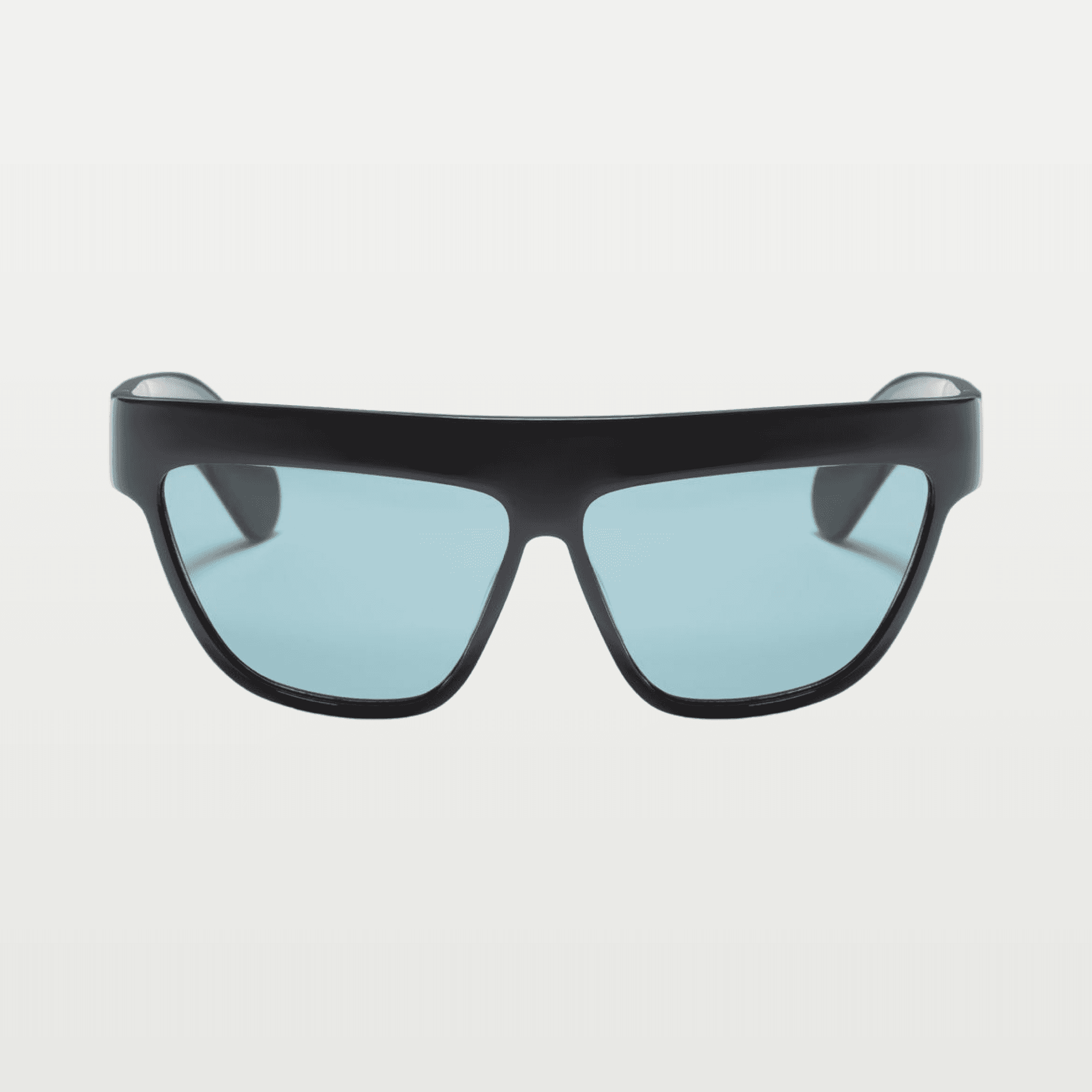 Geometric Acetate Eyewear — BLACK/GREEN image
