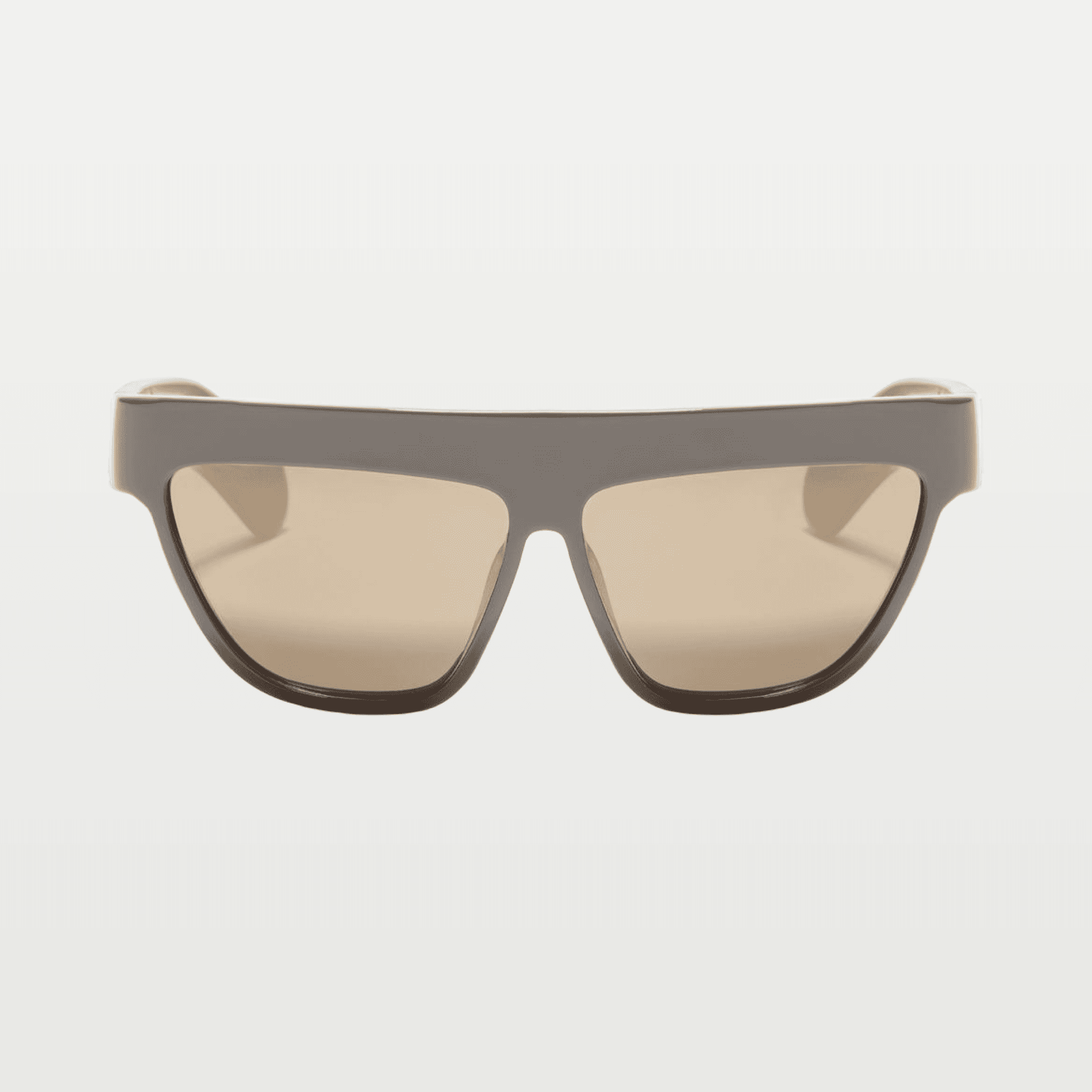 Geometric Acetate Eyewear — BROWN/BRONZE image